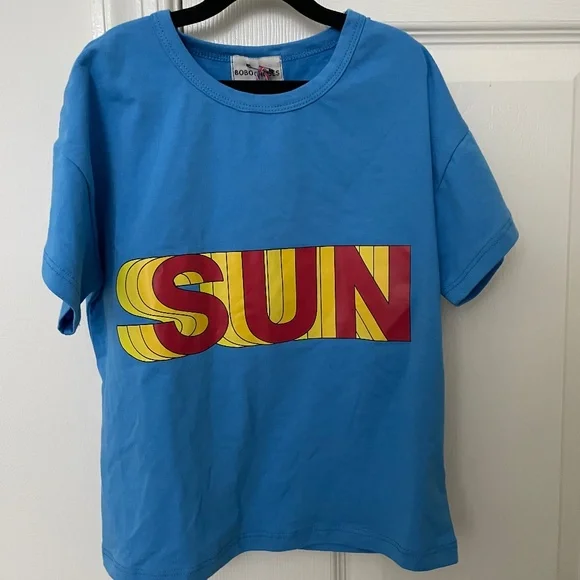 Bobo choses blue t-shirt size 2-3 - Picture 1 of 2